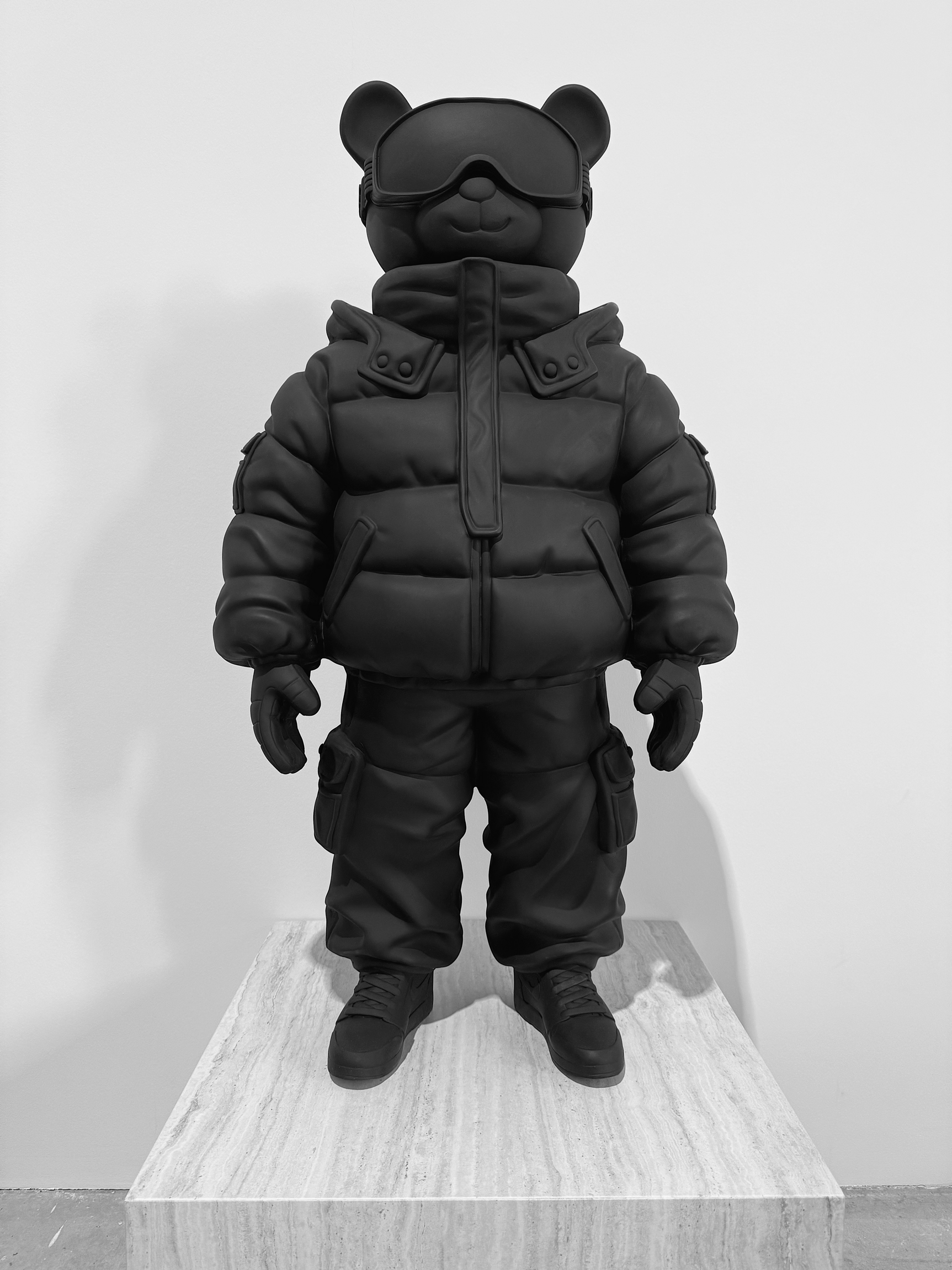 SCULPTURE ABWE 100CM / MATT BLACK
