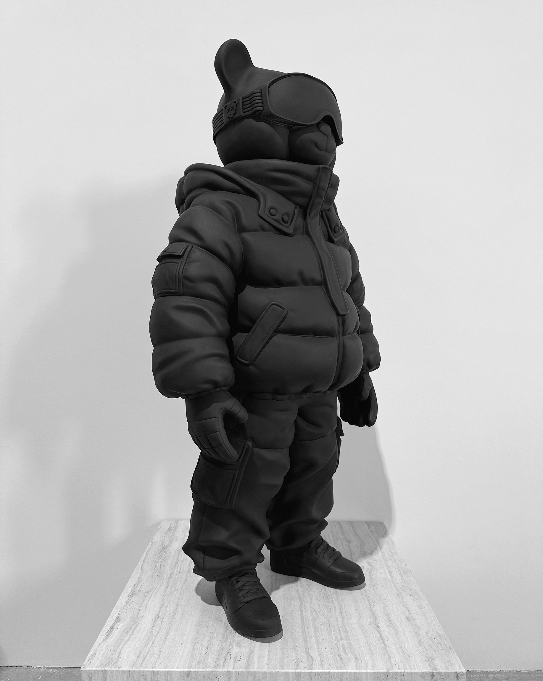 SCULPTURE ABWE 100CM / MATT BLACK