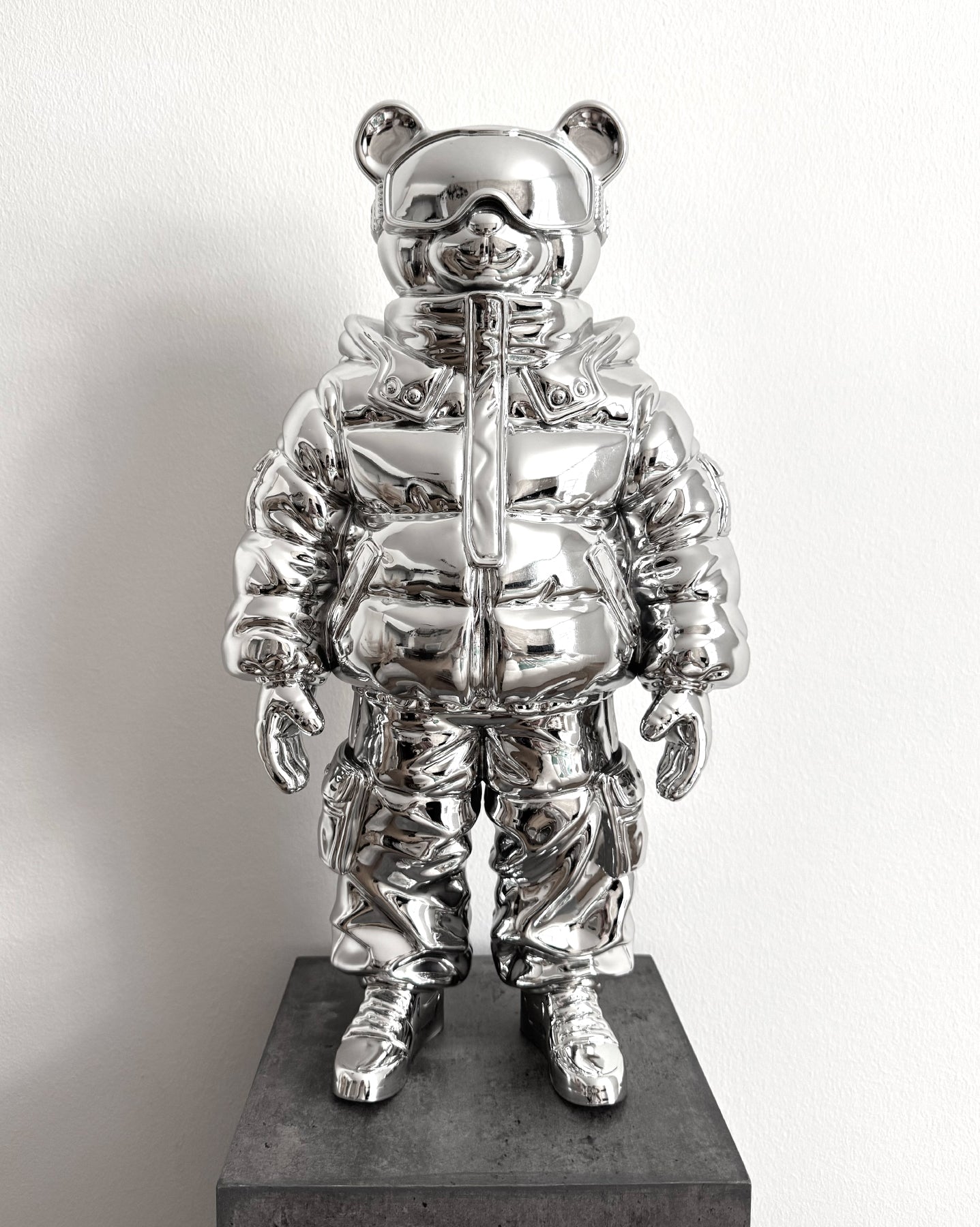 SCULPTURE ABWE 50CM / CHROME