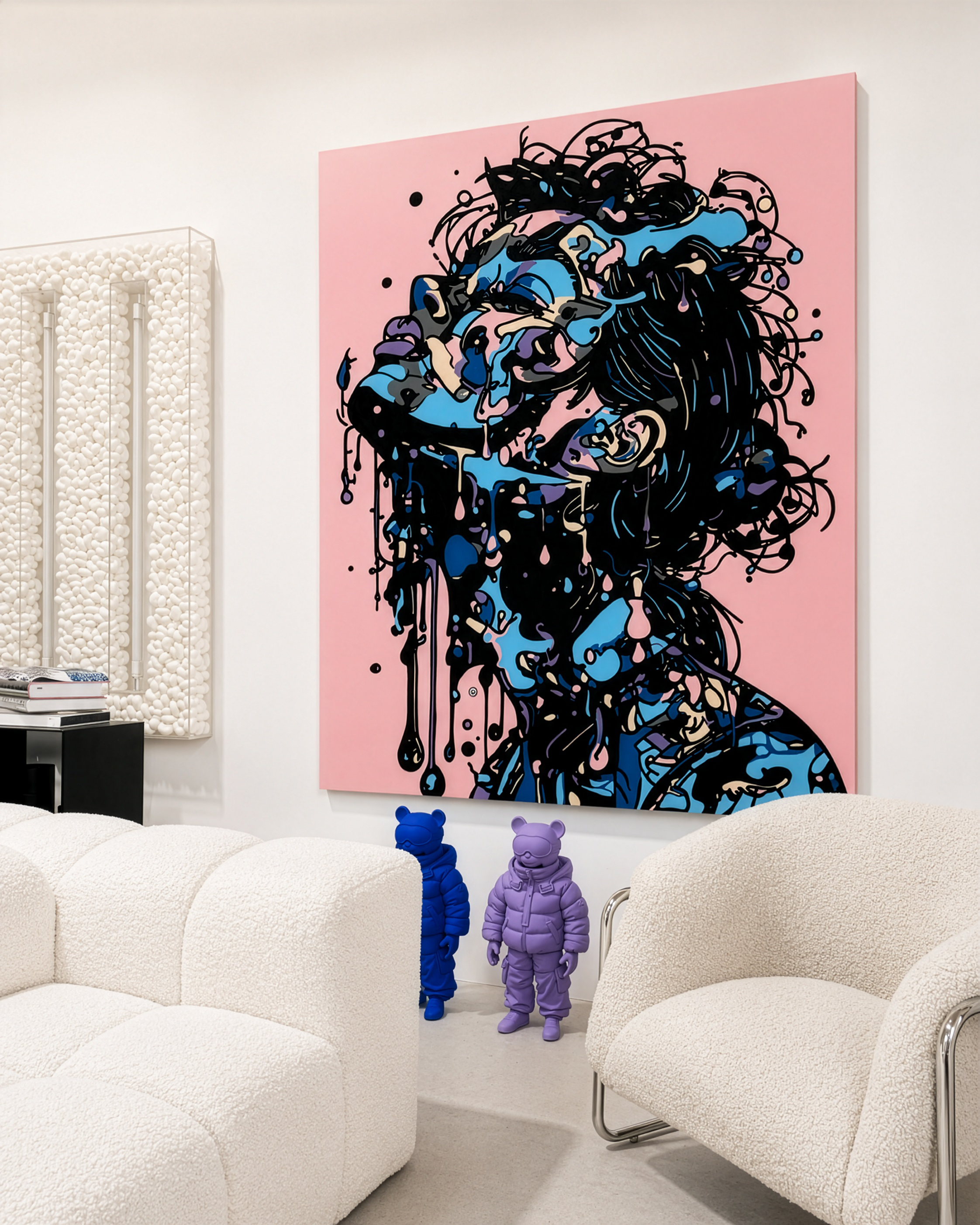 Melting Minds, 2025 - 170x210cm
