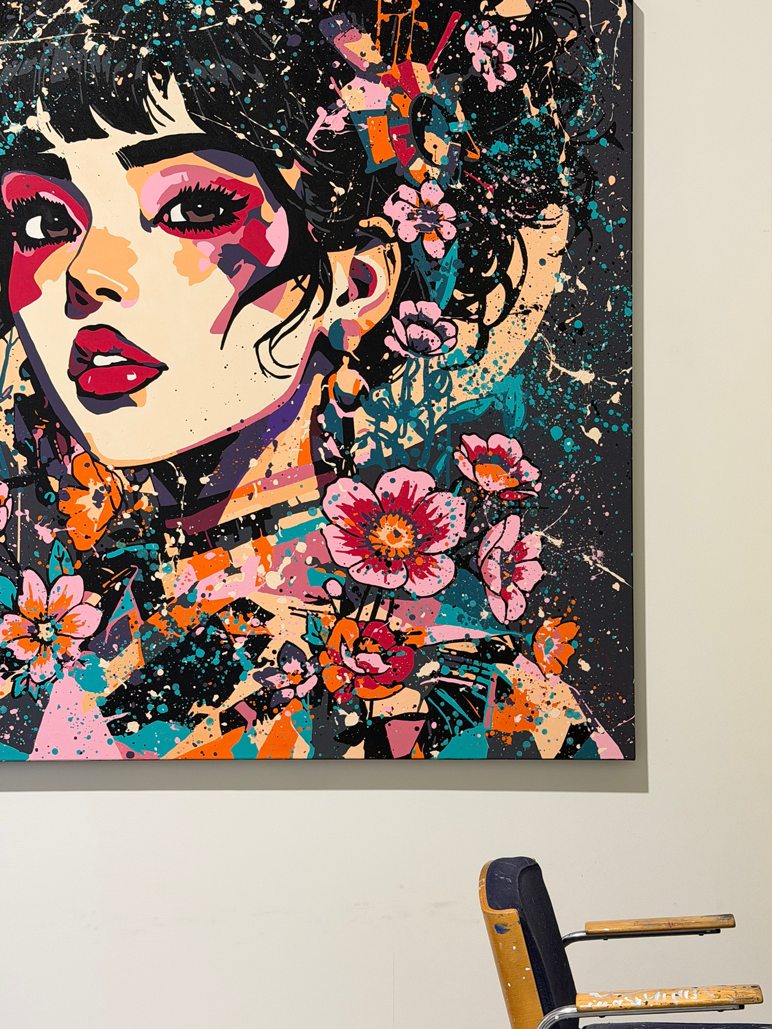 Atomic Girl in Bloom, 2026 - 170x170cm