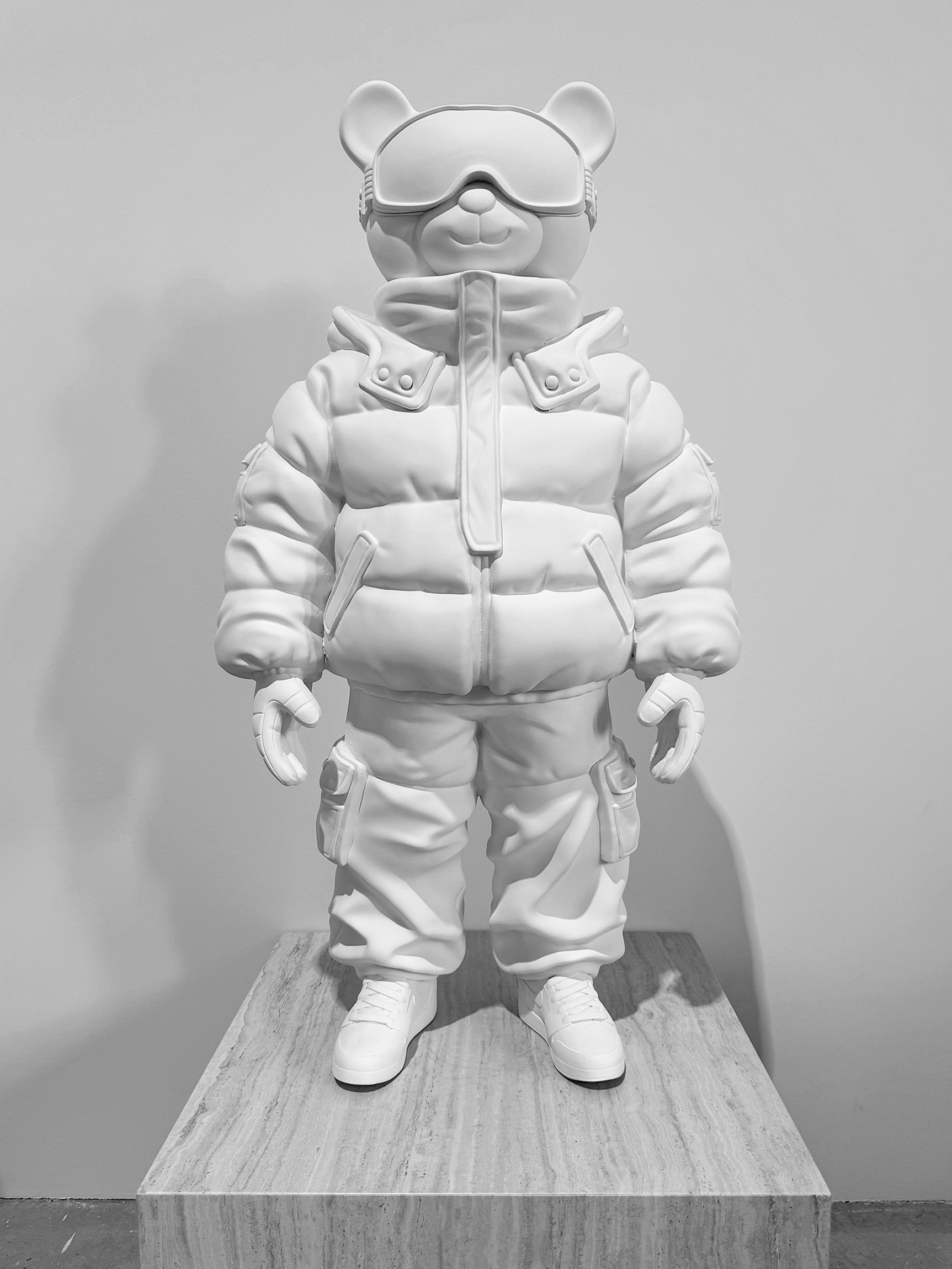 SCULPTURE ABWE 100CM / MATT WHITE