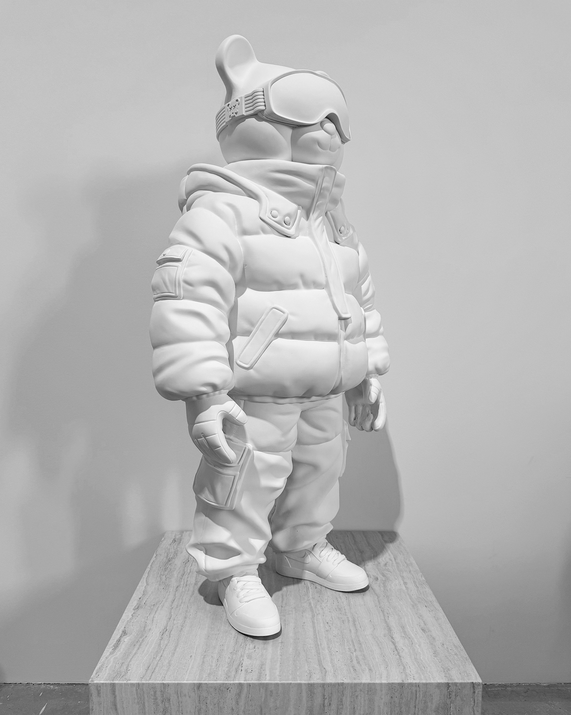 SCULPTURE ABWE 100CM / MATT WHITE