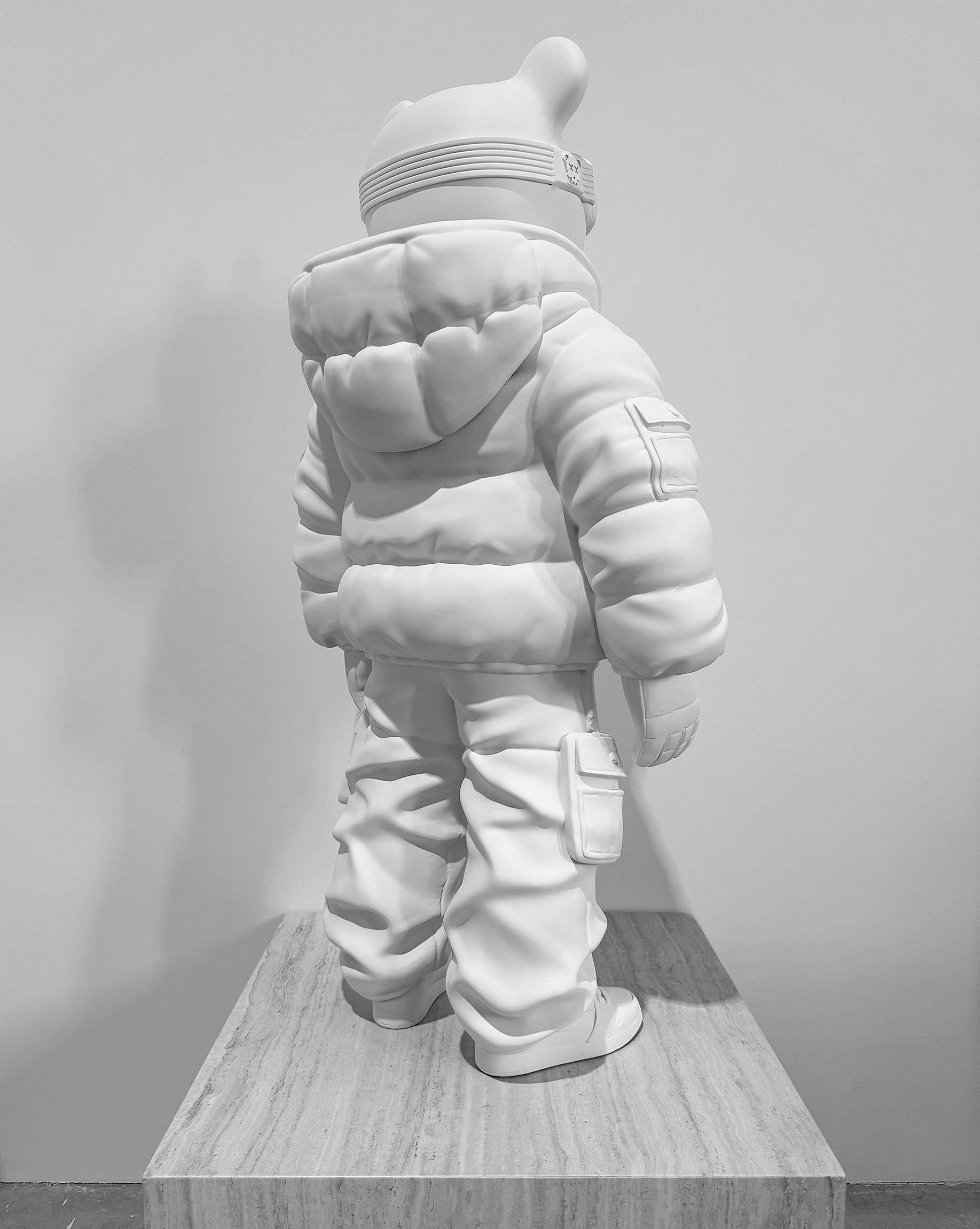 SCULPTURE ABWE 100CM / MATT WHITE