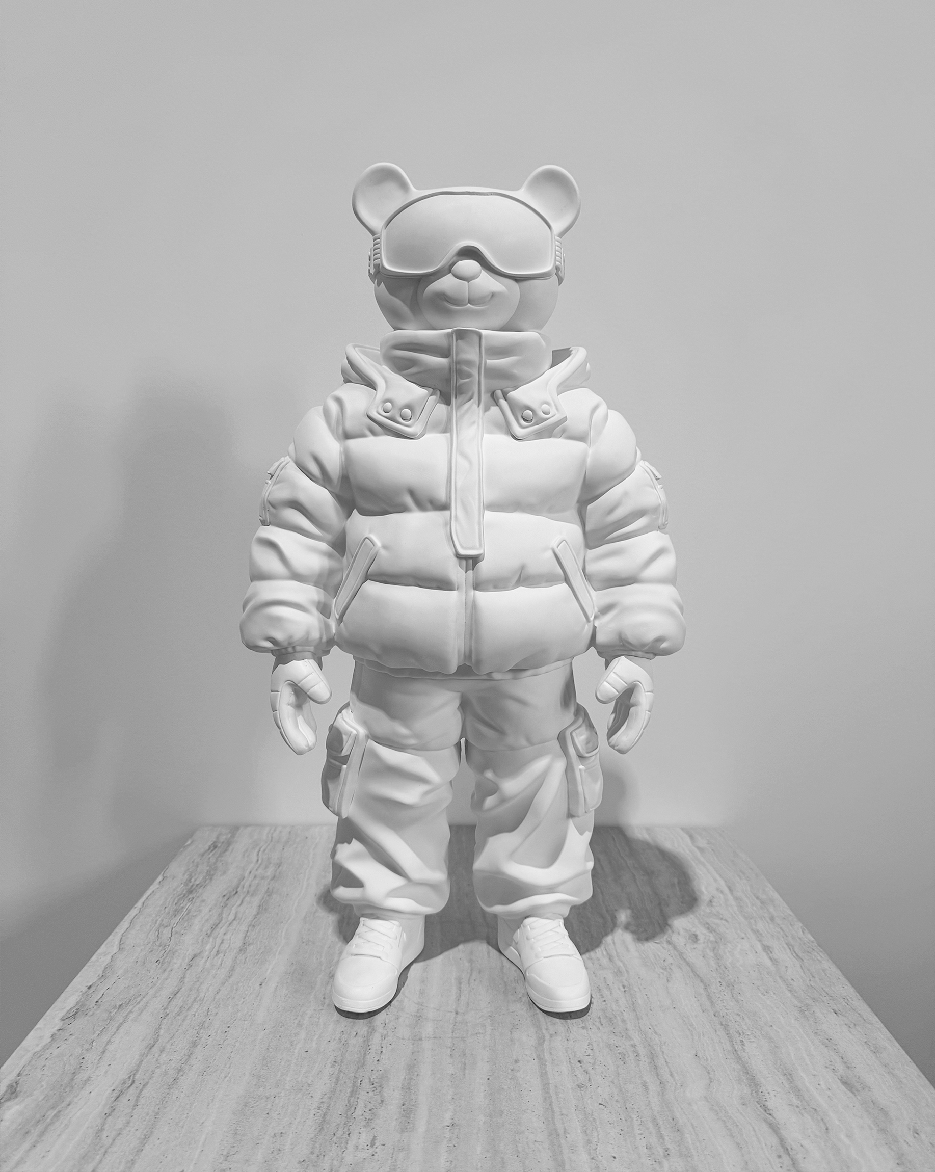 SCULPTURE ABWE 60CM / MATT WHITE