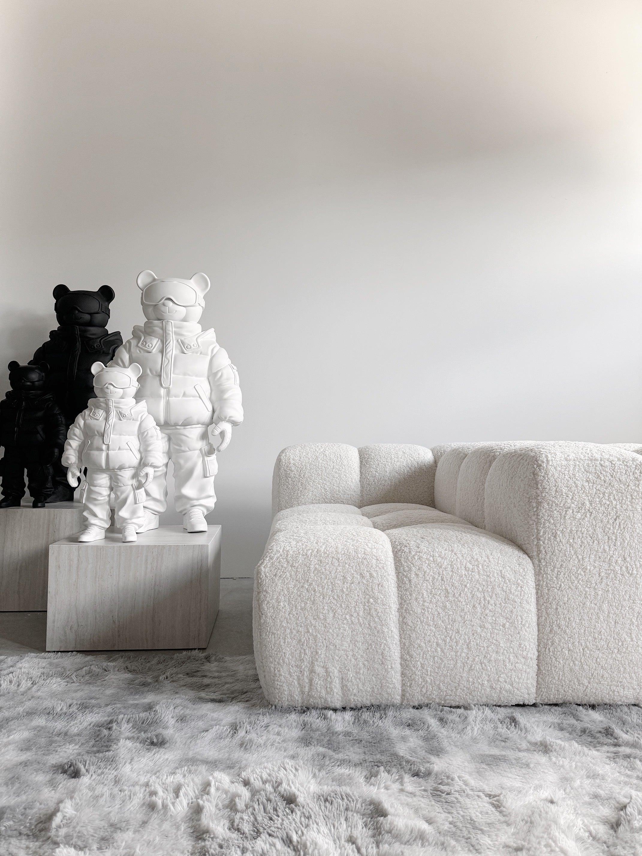 SCULPTURE ABWE 100CM / MATT WHITE