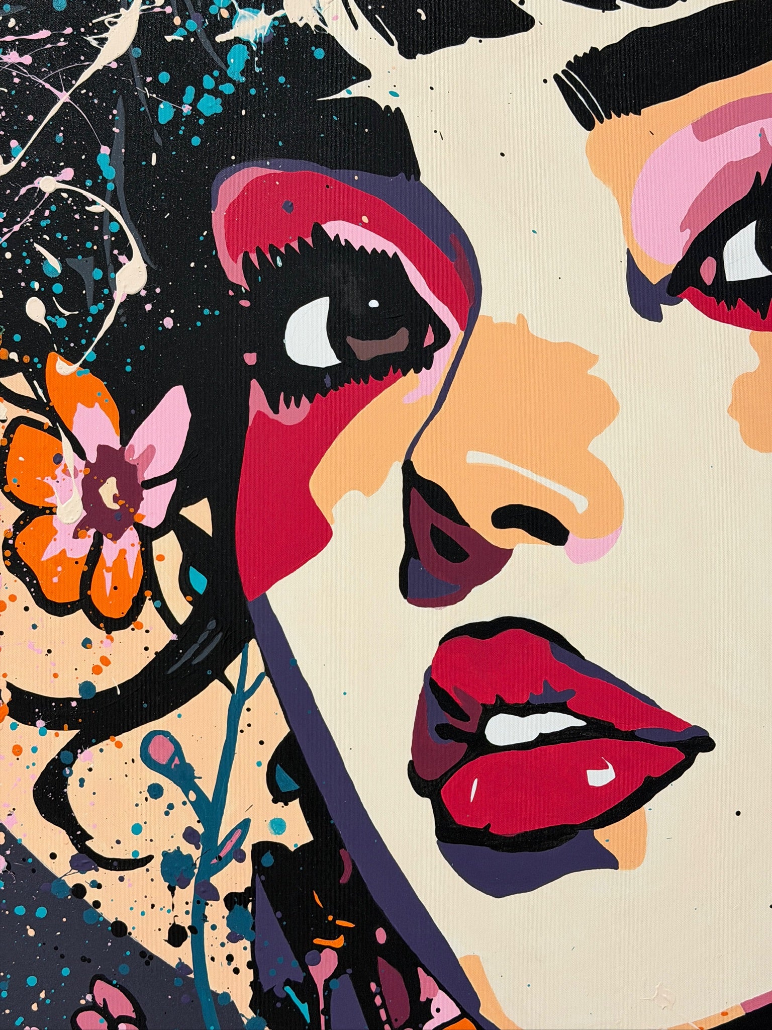Atomic Girl in Bloom, 2026 - 170x170cm