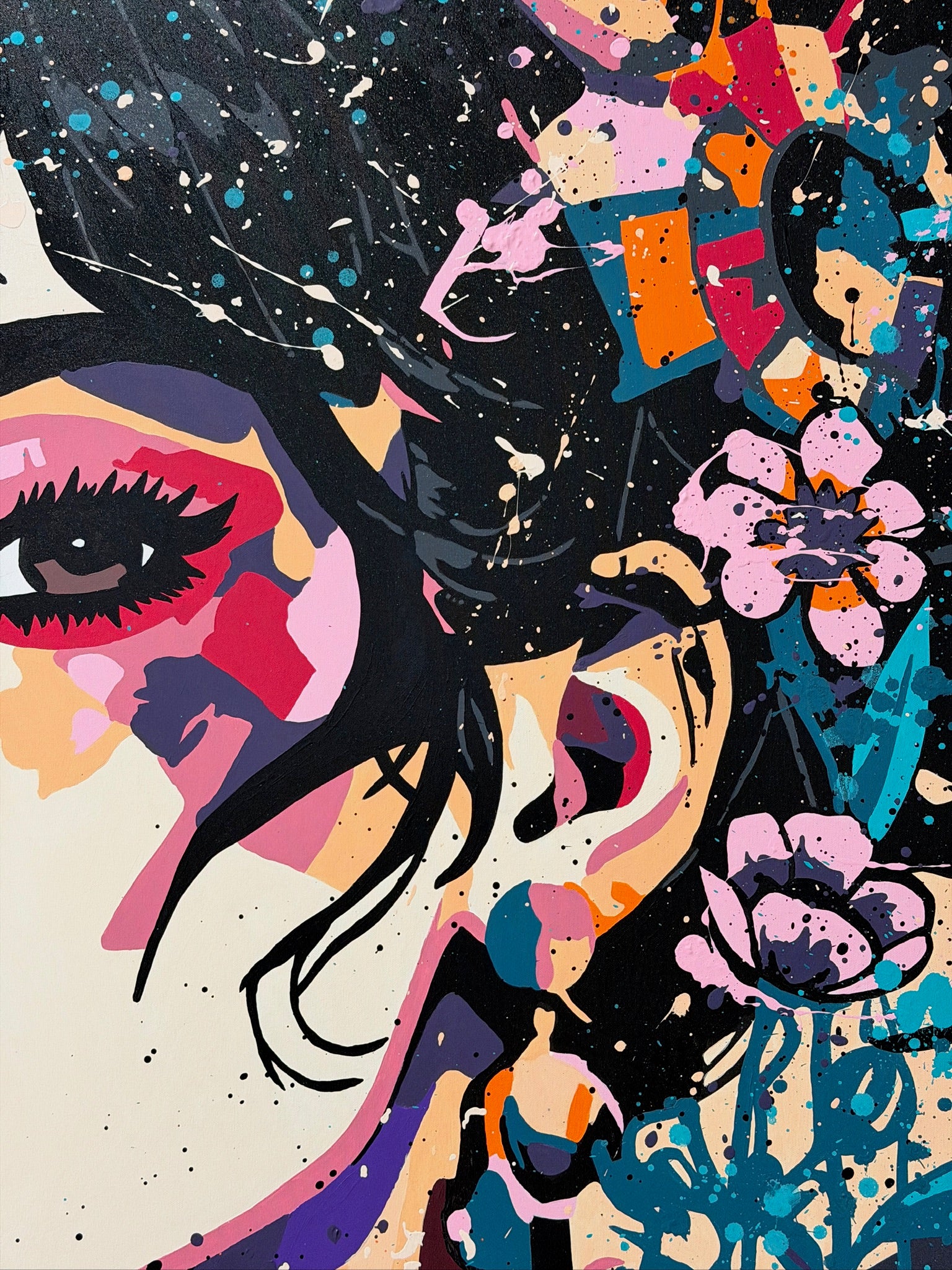 Atomic Girl in Bloom, 2026 - 170x170cm