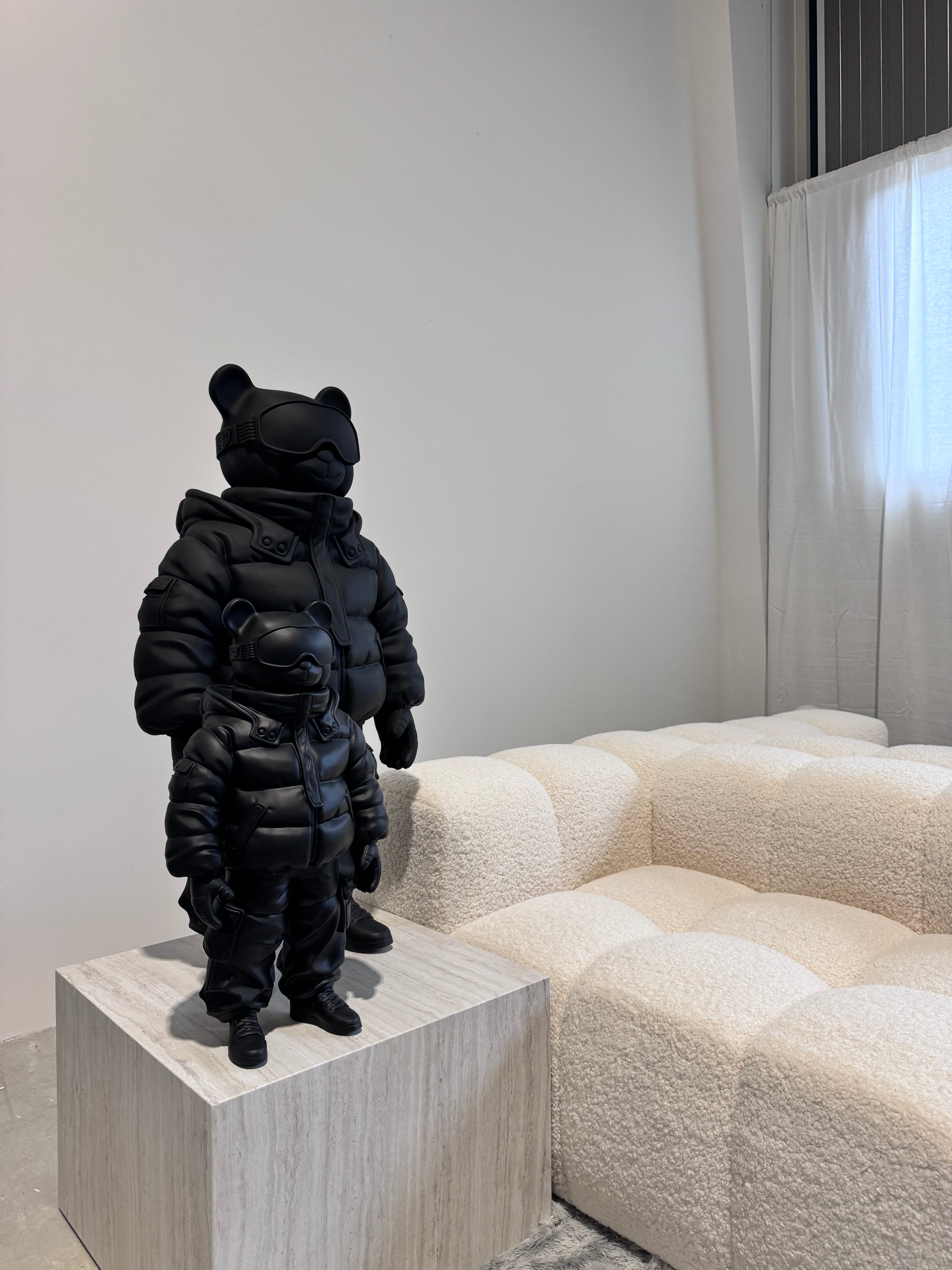 SCULPTURE ABWE 60CM / MATT BLACK