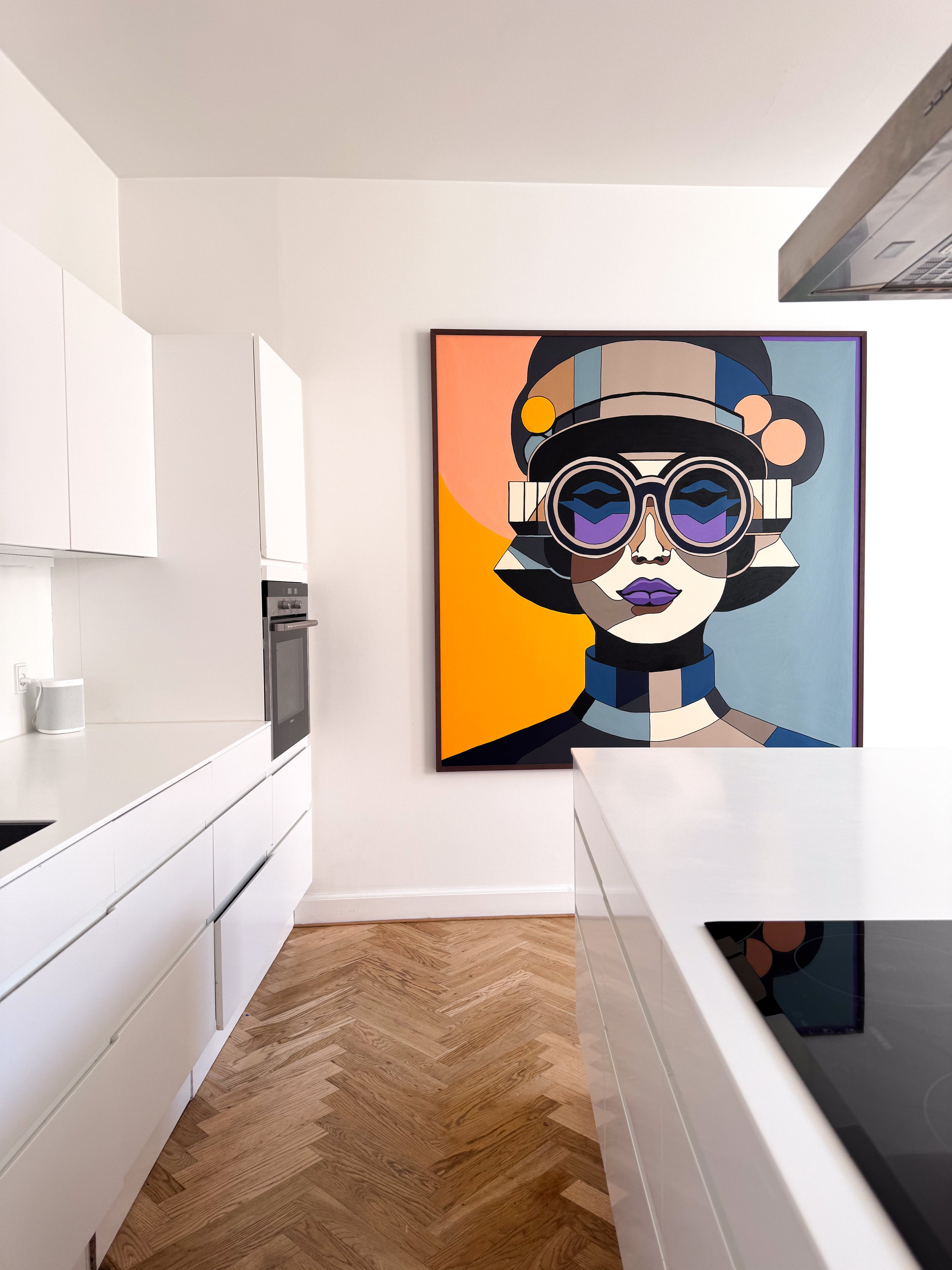 Future Girl II, 2024 - 174x174cm