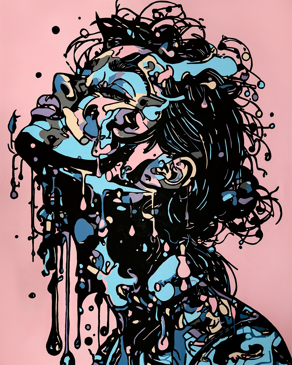 Melting Minds, 2025 - 170x210cm