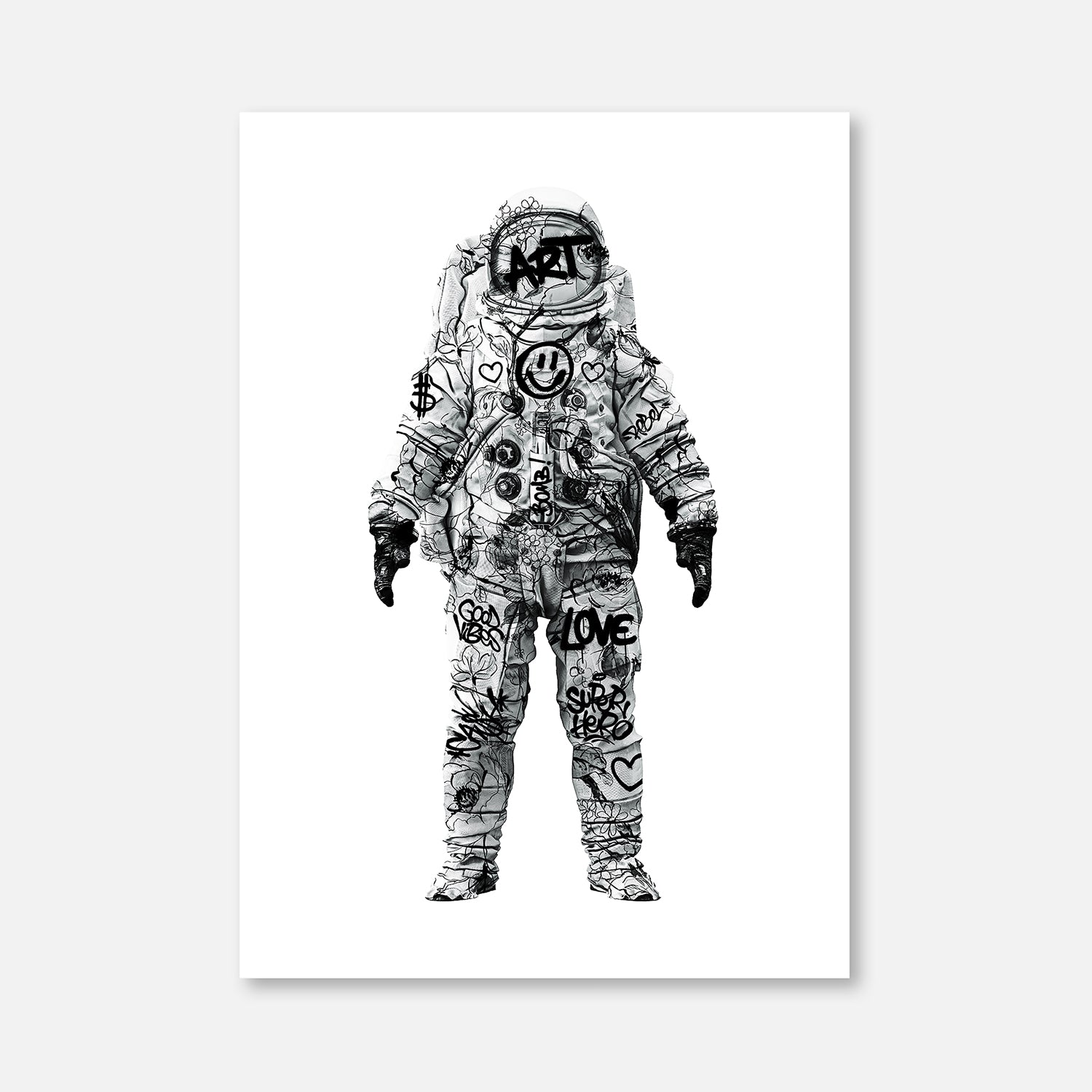 Artstronaut White
