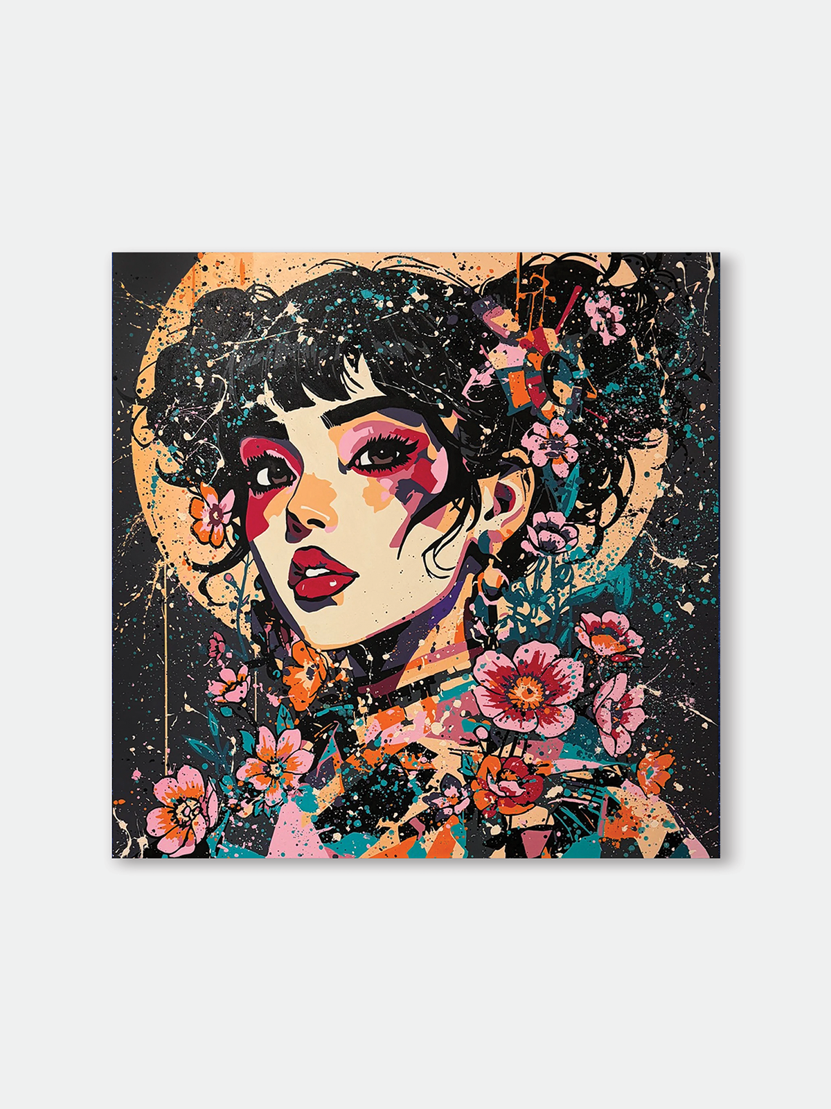 Atomic Girl in Bloom, 2026 - 170x170cm