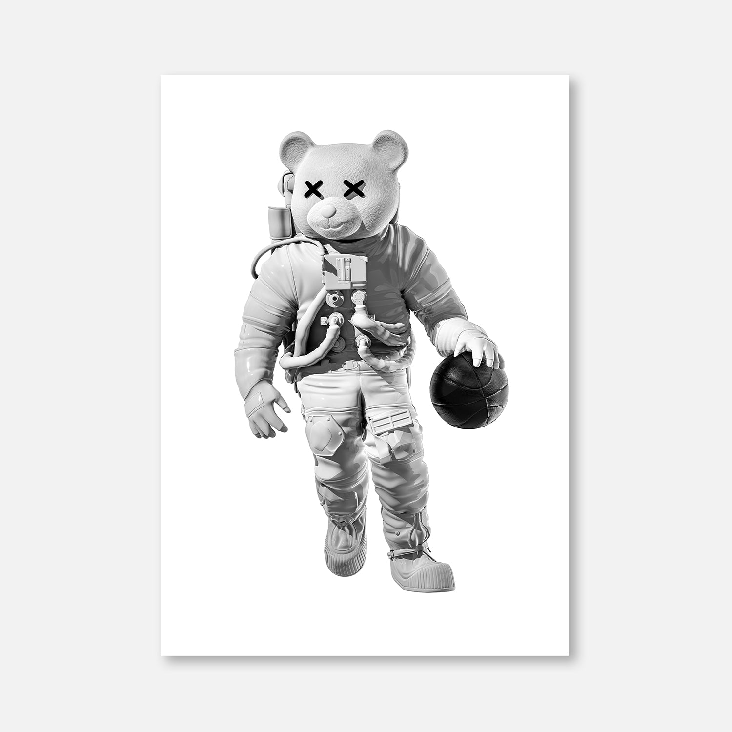 Astrobear Ball WB White Mirrored