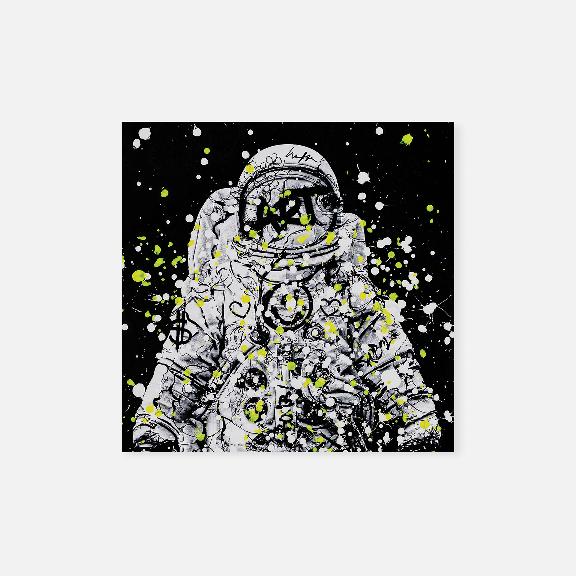 Artstronaut Splash Black Upper