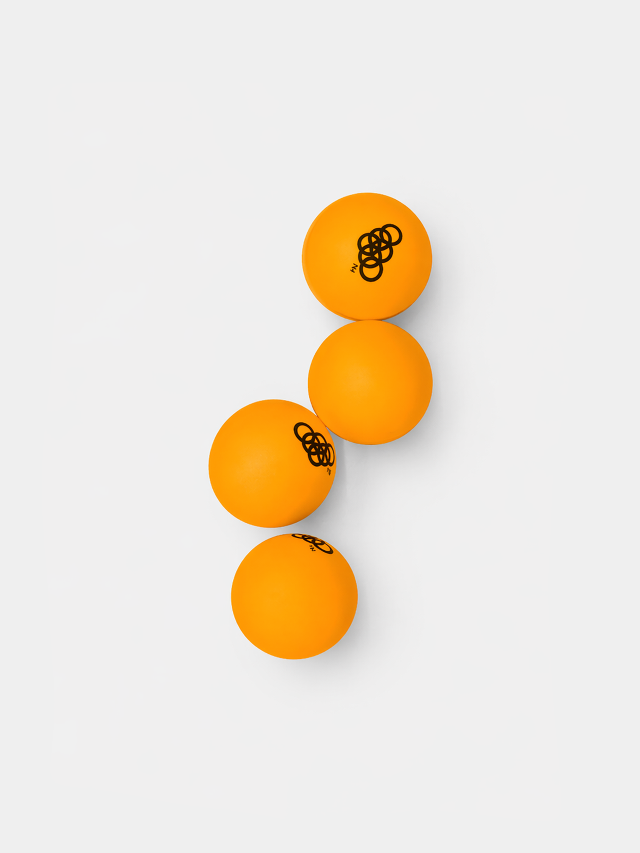 KINGPONG™ Orange 4-pack
