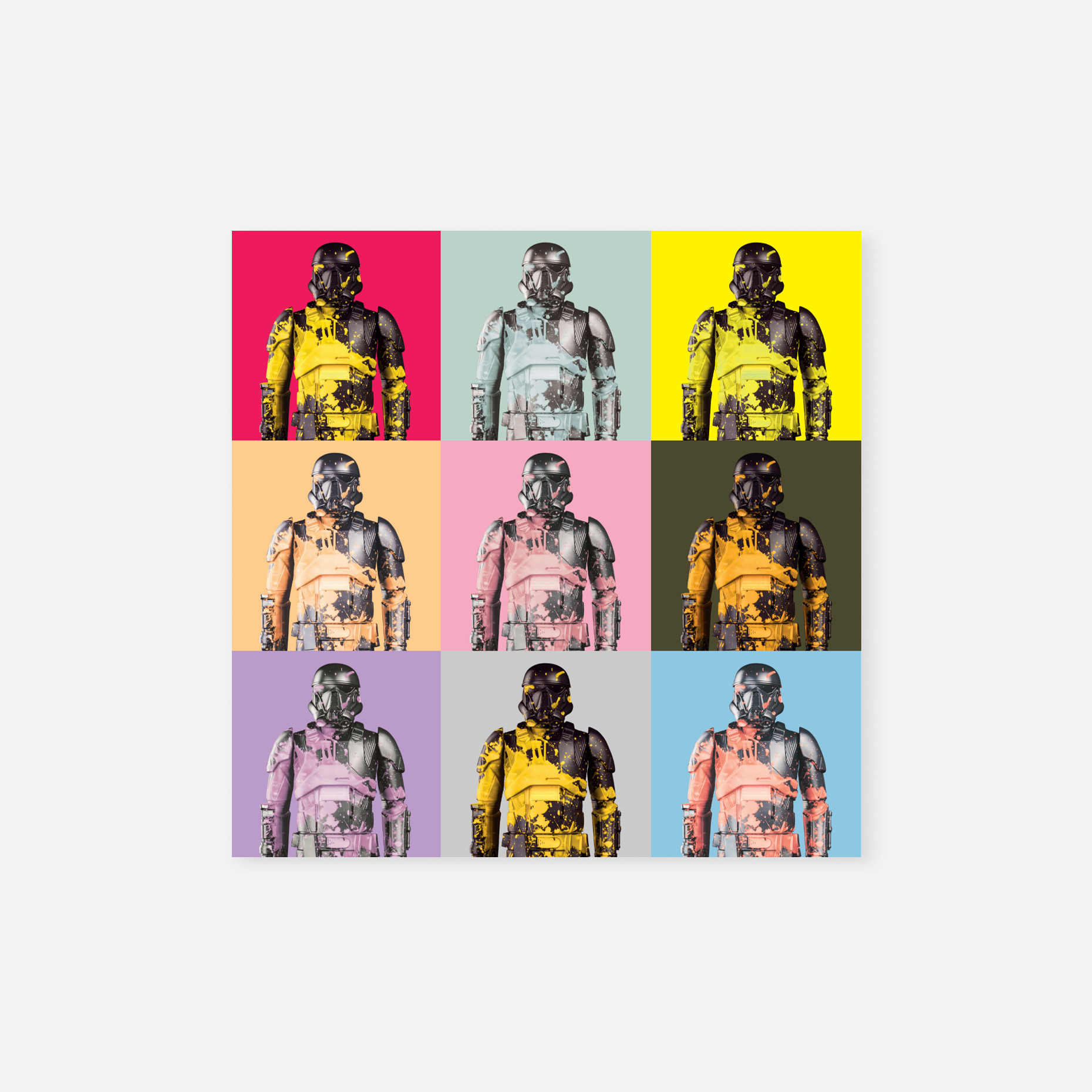 9 Troopers White border