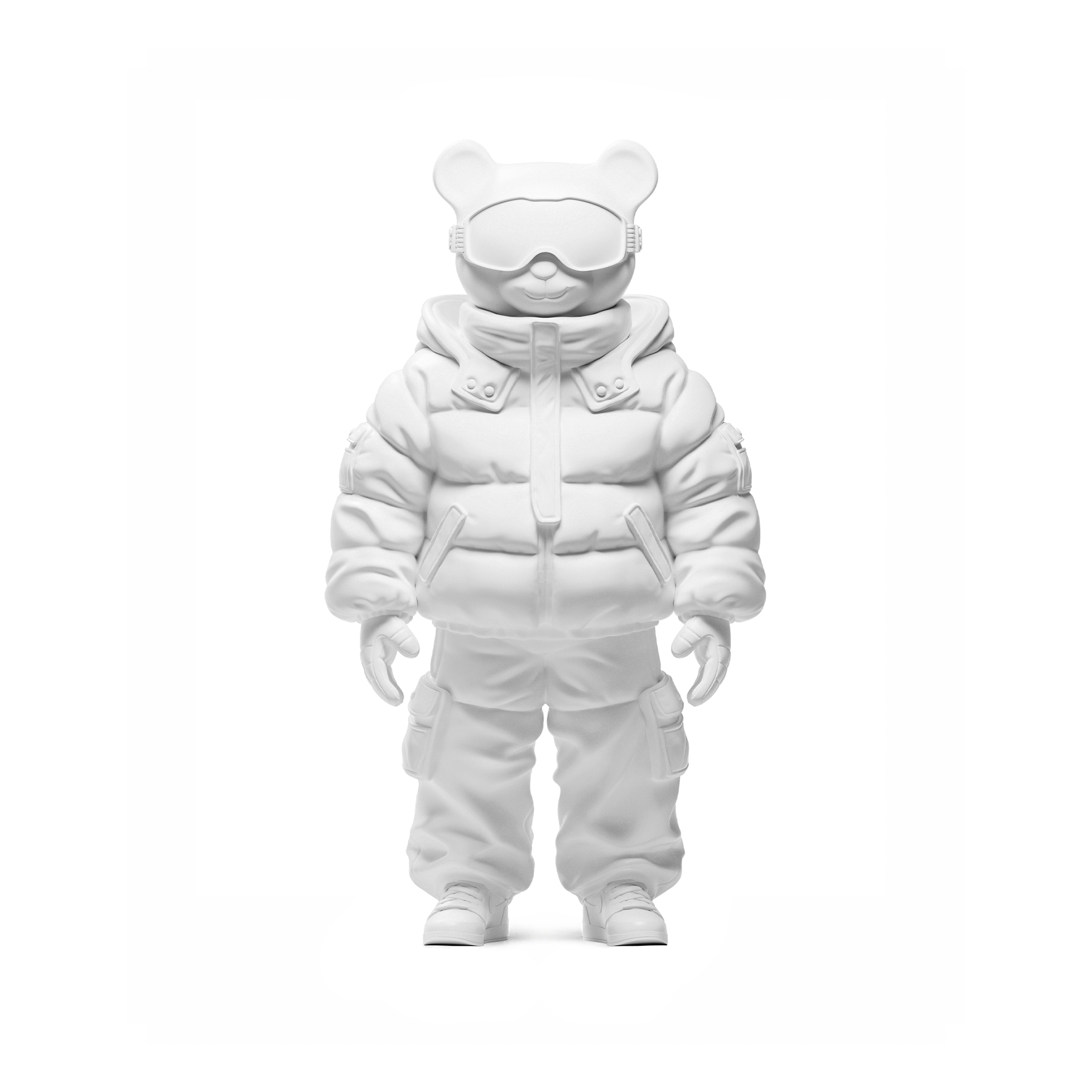 SCULPTURE ABWE 60CM / MATT WHITE