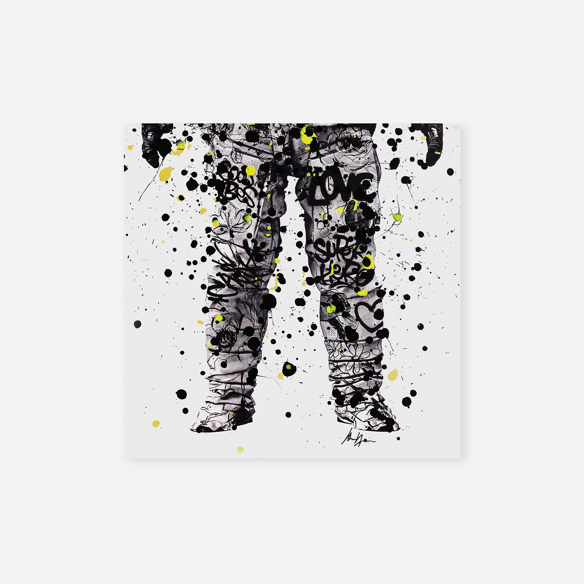 Artstronaut Splash White Lower