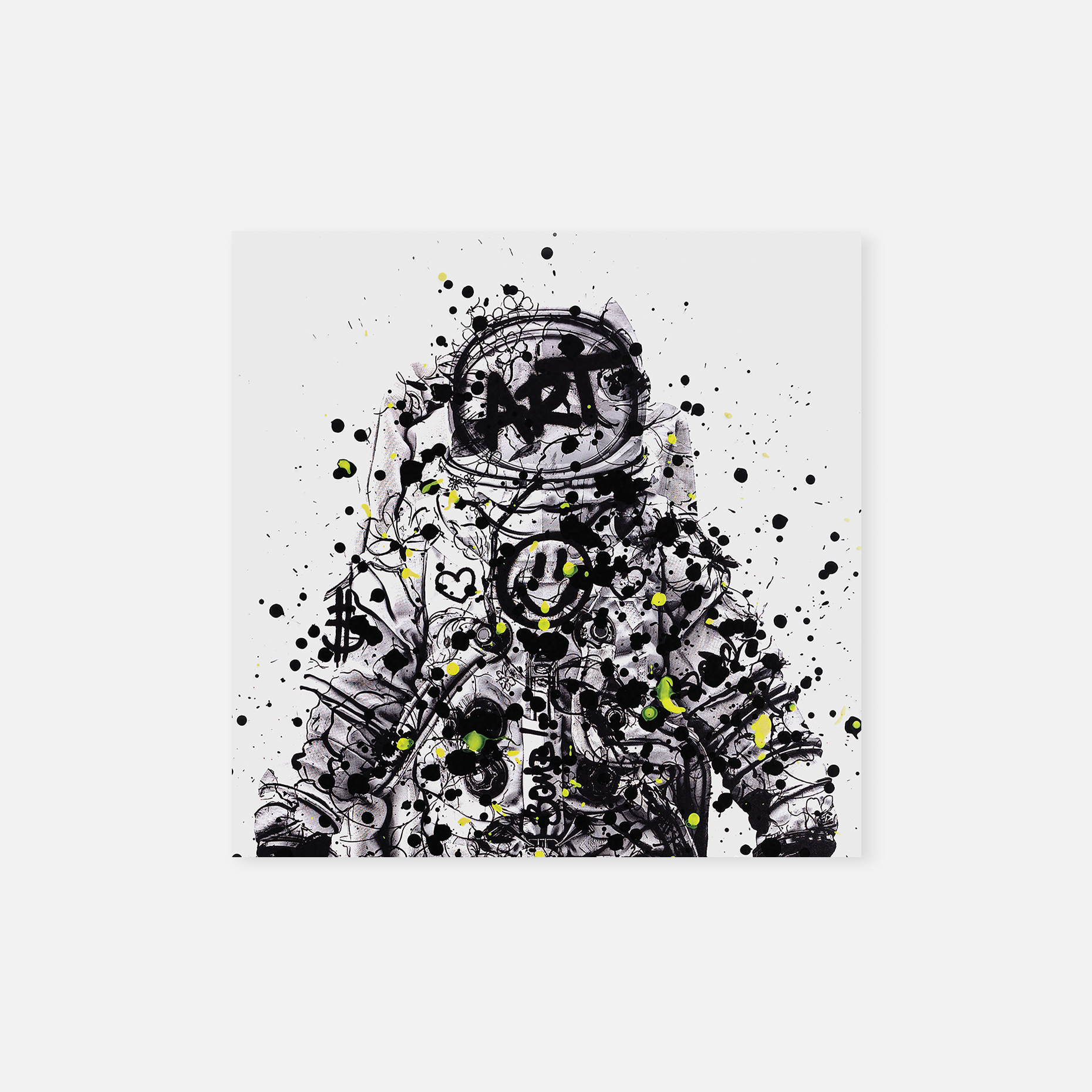 Artstronaut Splash White Upper
