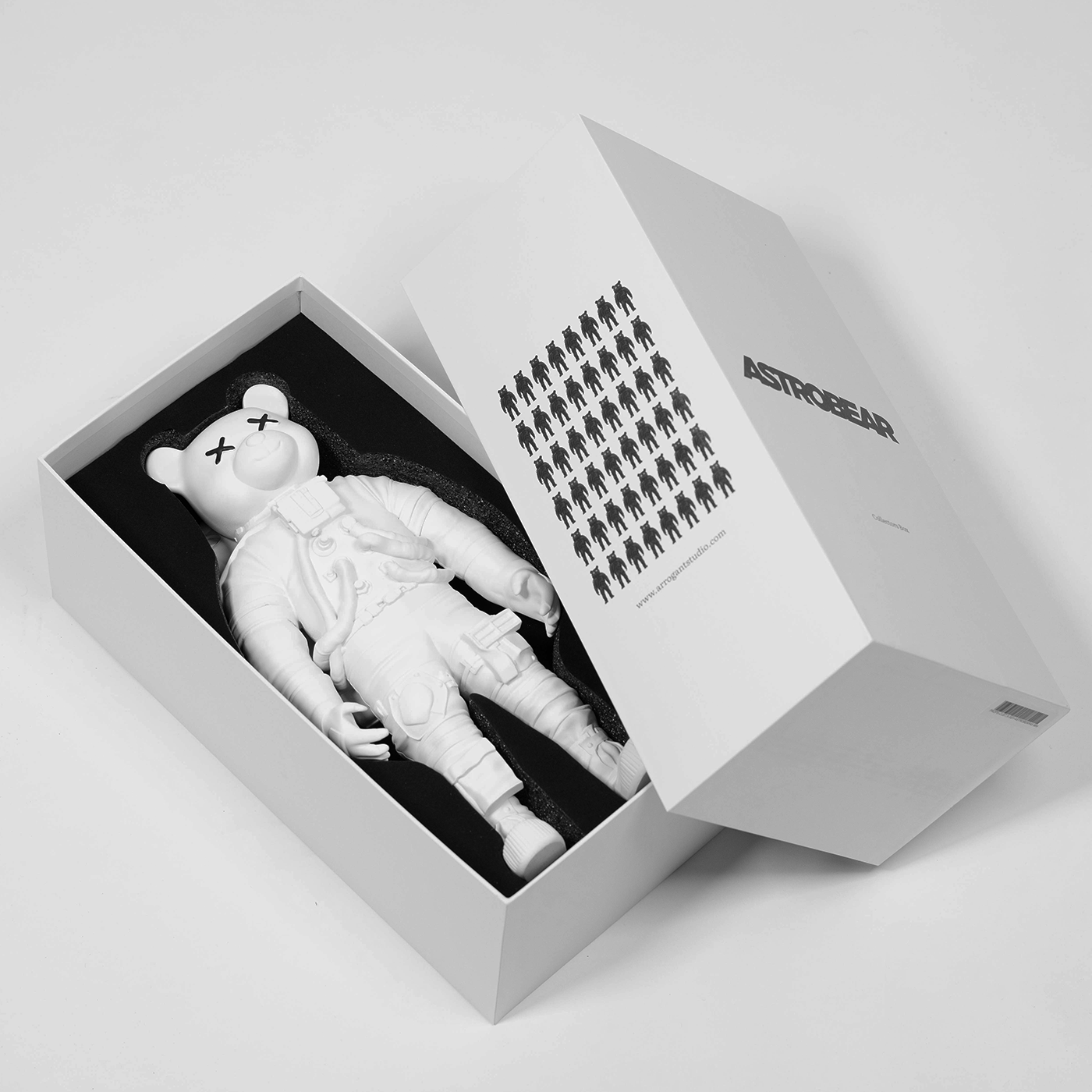 SCULPTURE ABSE 40CM / MATT WHITE