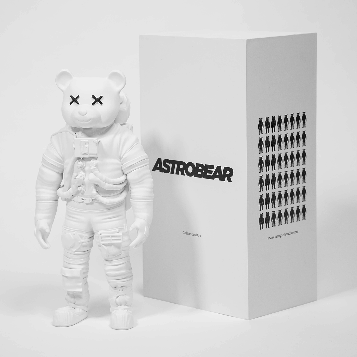 SCULPTURE ABSE 40CM / MATT WHITE